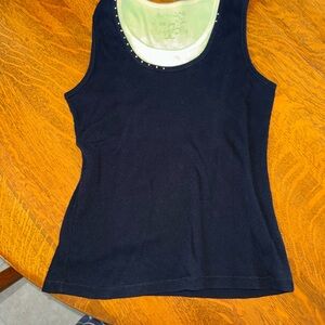 Chic Black Sleeveless Tank Top